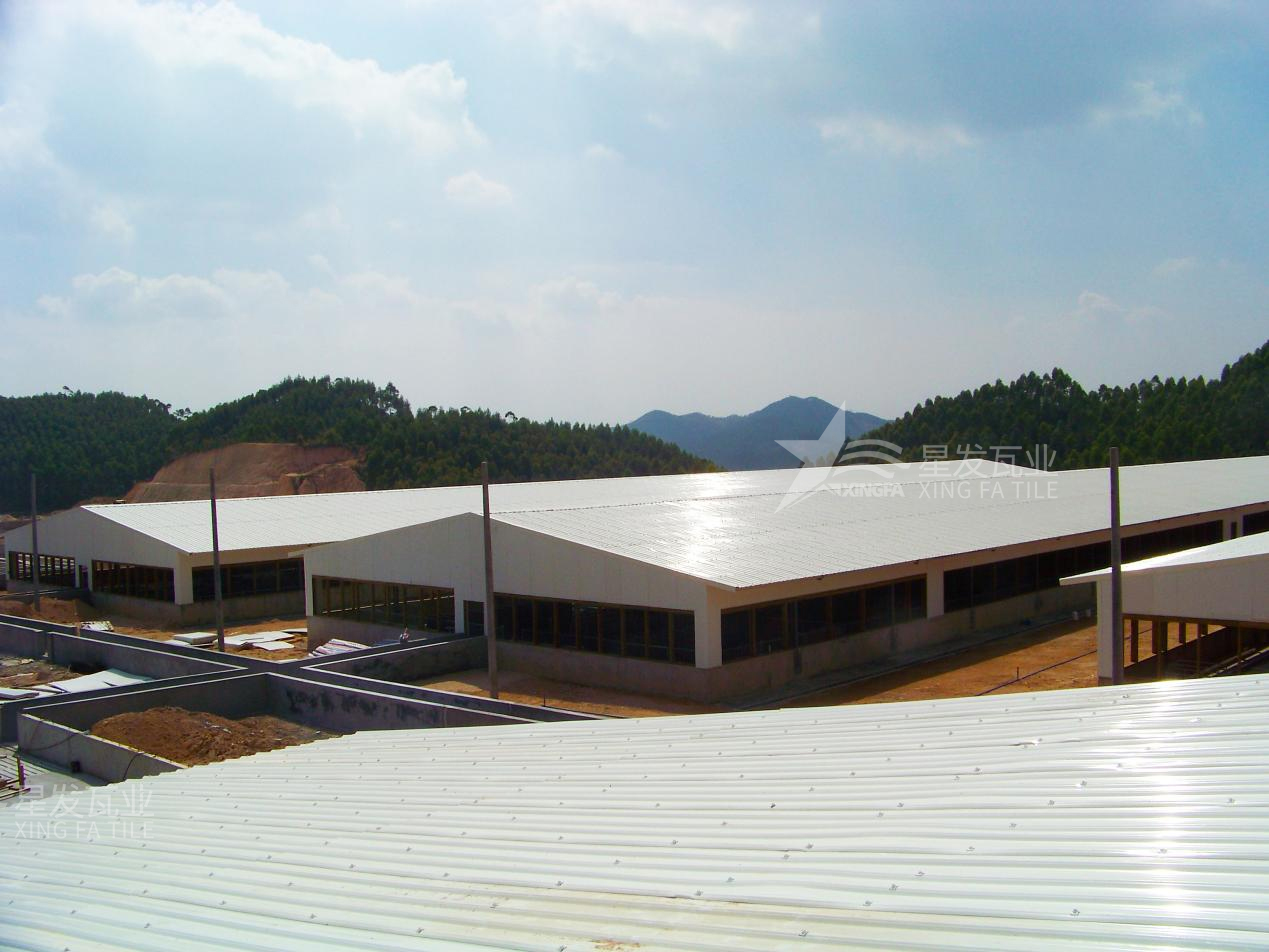 合成樹脂瓦施工安裝用什么材料搭建架子，鋼結(jié)構(gòu)搭建樹脂瓦